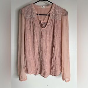 Anthropologie TINY Top Women's XS Pink.